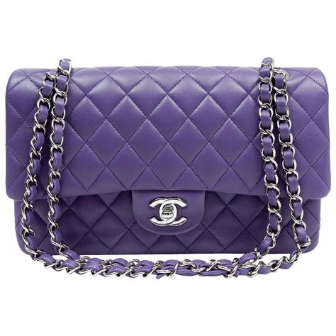 Chanel purple bag